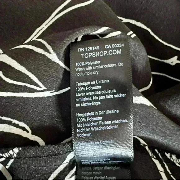 TOPSHOP Horse Utility Blouse, Size 4, High Quality EUC Rare - Picture 6 of 6